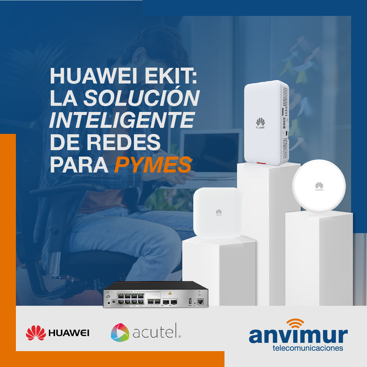 Anvimur's tweet image. Las pequeñas y medianas empresas (PYMEs) necesitan soluciones tecnológicas que les permitan mantener una red de oficina estable, segura y fácil de gestionar.

Sigue leyendo la noticia en la web de Acutel 👉 acutel.es/2024/10/08/pat…