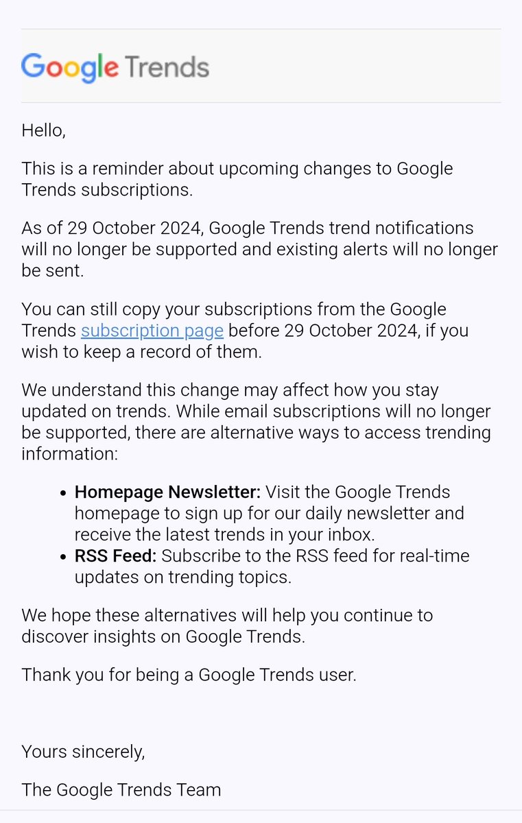 ashishbansal_'s tweet image. Sad news #googletrend #shuttingdown