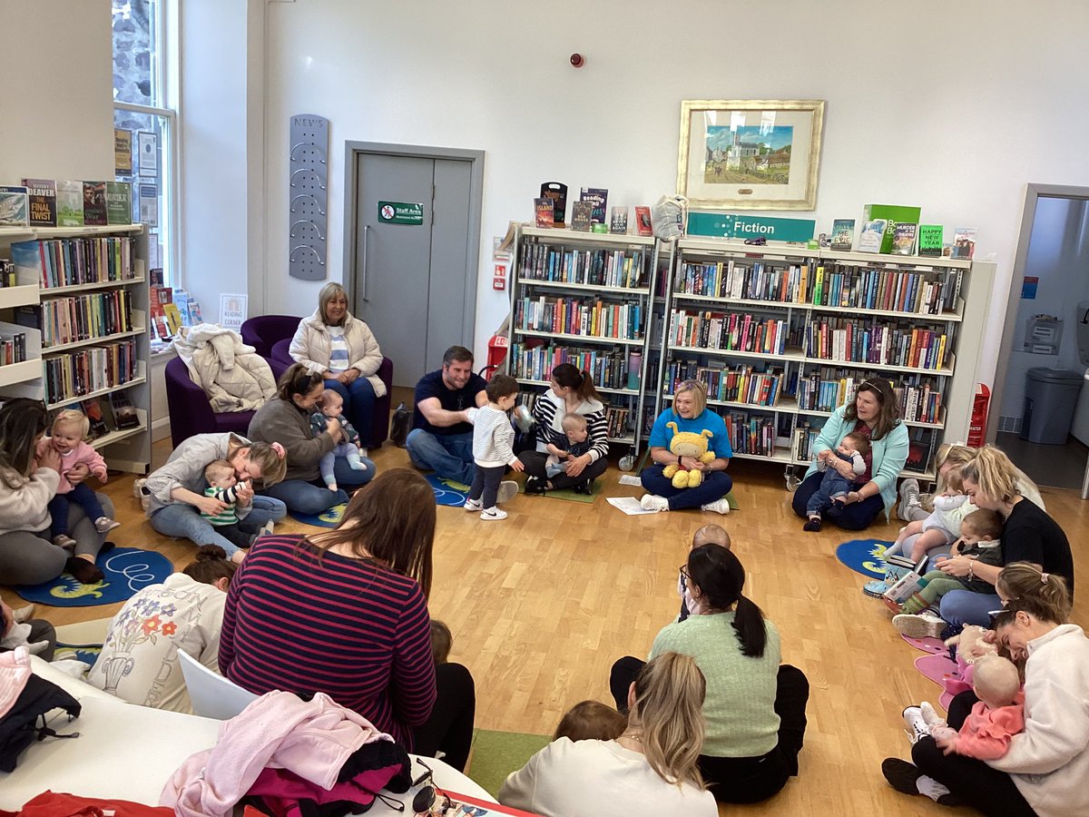 InverclydeLibs's tweet image. Happy #GreenLibrariesWeek. Kilmacolm Bookbug session had an environmental theme today. Thanks to everyone who came along and enjoyed the time in the library. Inverclyde Discover Inverclyde @CILIPScotland