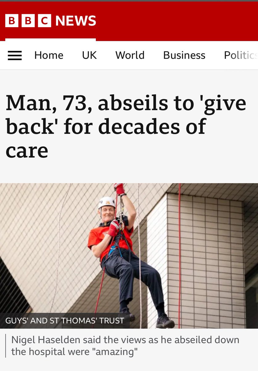 Dolomite Training (@dolomiteuk) on Twitter photo We are in the news again! Check out this BBC News article about our recent abseil at St Thomas’ Hospital for <a href="/GSTTCharity/">Guy’s & St Thomas’ Charity</a> , <a href="/GuysCancerC/">Guy's Cancer Charity</a> and <a href="/EvelinaLondon/">Evelina London</a>
#charityabseil #abseilforcharity #fundraisingideas #charityevent #fundraisingevents #charityfundraiser We are in the news again! Check out this BBC News article about our recent abseil at St Thomas’ Hospital for <a href="/GSTTCharity/">Guy’s & St Thomas’ Charity</a> , <a href="/GuysCancerC/">Guy's Cancer Charity</a> and <a href="/EvelinaLondon/">Evelina London</a>
#charityabseil #abseilforcharity #fundraisingideas #charityevent #fundraisingevents #charityfundraiser