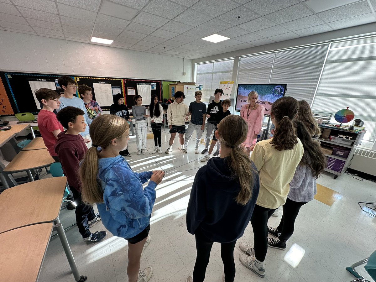 Mr. Genova (@mrgenovaesms) on Twitter photo Great SEL experiences at ESMS! First, Officer L presented on responsible social media use, then Ss engaged in a scenario resulting in a tangled web of yarn to illustrate how our choices impact peers and our community. #SEL <a href="/MrsCEastShore/">Dr. Perry Carlson</a> <a href="/MrsEtense/">Mrs. Etense</a> <a href="/MrsBartoneESMS/">Mrs. Bartone</a> <a href="/KAstroskyESMS/">Kerrie Astrosky</a> Great SEL experiences at ESMS! First, Officer L presented on responsible social media use, then Ss engaged in a scenario resulting in a tangled web of yarn to illustrate how our choices impact peers and our community. #SEL <a href="/MrsCEastShore/">Dr. Perry Carlson</a> <a href="/MrsEtense/">Mrs. Etense</a> <a href="/MrsBartoneESMS/">Mrs. Bartone</a> <a href="/KAstroskyESMS/">Kerrie Astrosky</a>