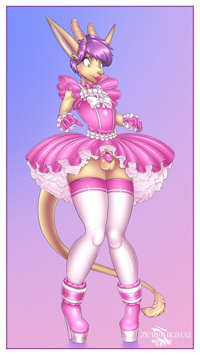 ZERO ★ IKIHAI【Arts & Comics】【Commissions: CLOSED】 (@zero_ikihai) on Twitter photo Sissy Slave - Commission for <a href="/ryanthetyron/">Ryanthetyron</a> featuring Hazor in a cute but revealing sissy outfit. He doesn't seem quite so sure how to feel about it though. Sissy Slave - Commission for <a href="/ryanthetyron/">Ryanthetyron</a> featuring Hazor in a cute but revealing sissy outfit. He doesn't seem quite so sure how to feel about it though.