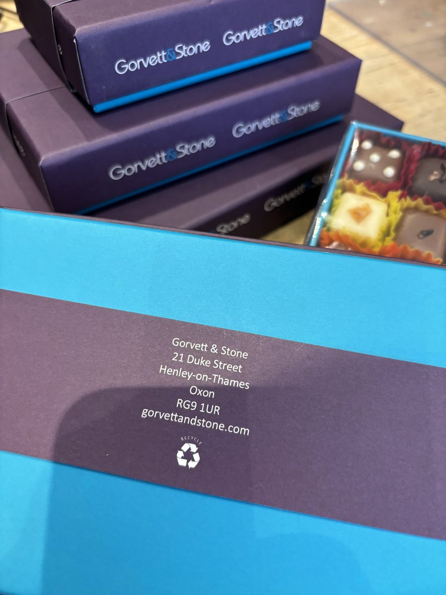 All our boxes are plastic free &amp; recyclable! ♻️ So when you’ve finished your chocolates &amp; don’t fancy repurposing your boxes (they’re great for storing paperclips, staples, drawing pins, pencils, keys…) you can pop it in the recycling bin! #recycle #reducereuserecycle