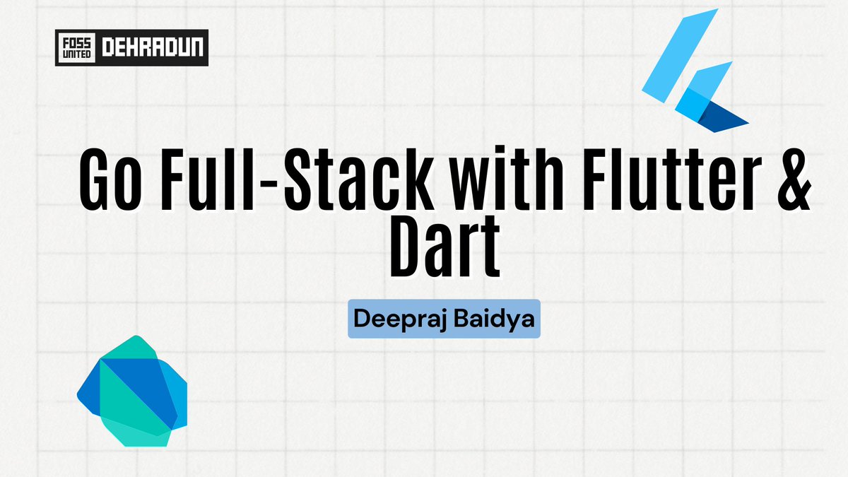 Deepraj022's tweet image. There&apos;s only one path for this @ServerpodDev ;)

See you all on 19th @fossunitedddn @FOSSUnited .

@FlutterDev #serverpod #flutter