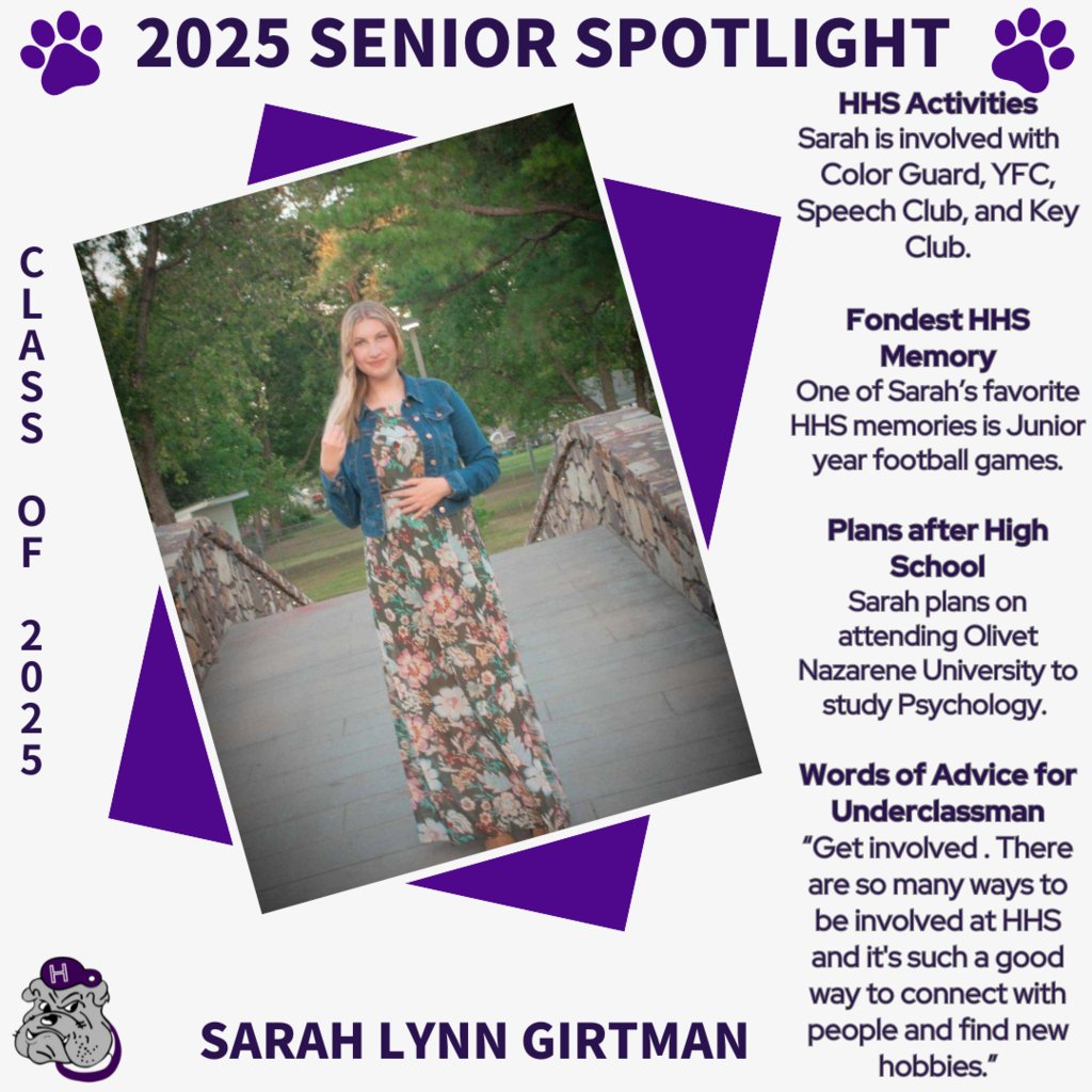 Senior Spotlight 2025: Sarah Girtman