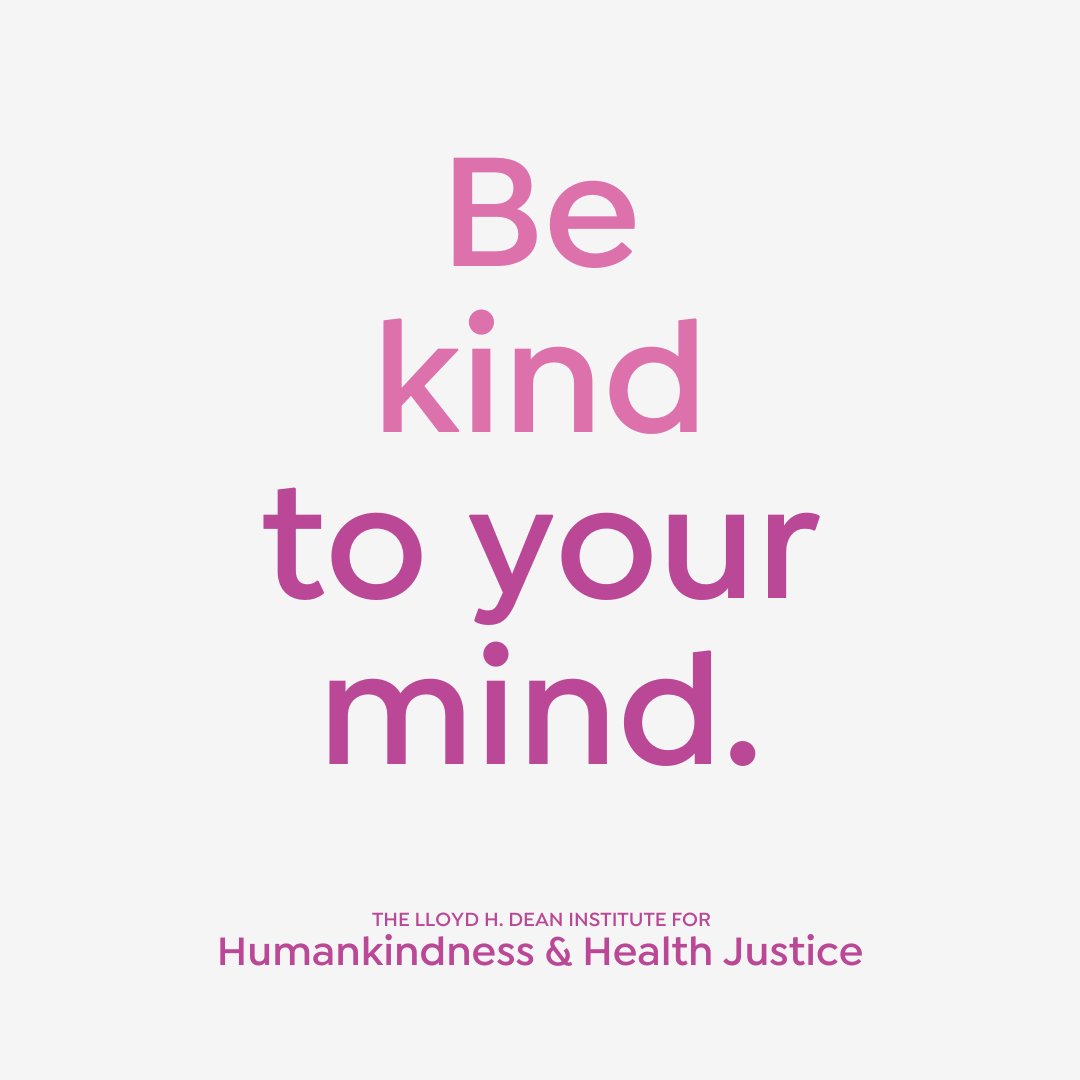 On World Mental Health Day, we recognize the power of kindness and compassion in supporting mental well-being and  creating a world where everyone feels valued and heard. 💙 commonspirit.org/lloyd-dean-ins… 
#WorldMentalHealthDay #HealthJustice #HelloHumankindness #LloydHDeanInstitute
