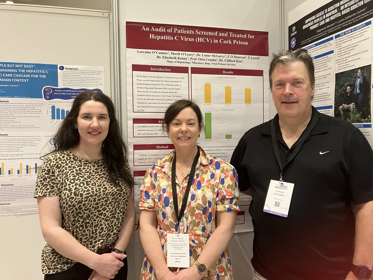 Lorraine O Connor (@lorrain56853160) on Twitter photo Delighted to have the opportunity to highlight our prison inreach Hepatitis C service in Cork at a fantastic conference <a href="/INHepSU/">INHSU</a> <a href="/CUH_Cork/">Cork University Hospitals</a> <a href="/IrishLiverNurse/">Irish Hepatology Nurses Association (IHNA)</a> <a href="/IrishPrisons/">Irish Prison Service</a> Delighted to have the opportunity to highlight our prison inreach Hepatitis C service in Cork at a fantastic conference <a href="/INHepSU/">INHSU</a> <a href="/CUH_Cork/">Cork University Hospitals</a> <a href="/IrishLiverNurse/">Irish Hepatology Nurses Association (IHNA)</a> <a href="/IrishPrisons/">Irish Prison Service</a>