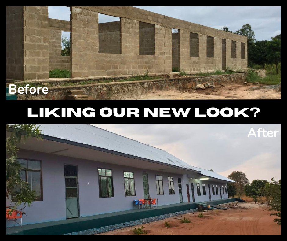This new look for our school classrooms and dorms is only one of many steps and improvements we have planned for Tumaini, and we can do more with your help! Please help us bring education to young mothers! globalgiving.org/projects/a-sec… #charity #girlseducation #teachers #youngmothers