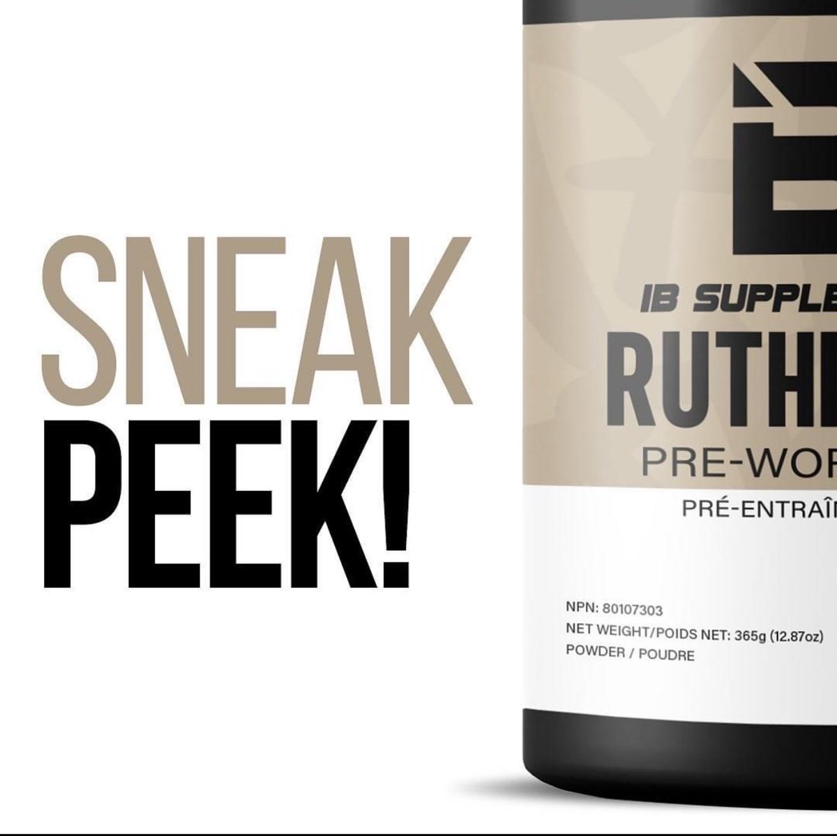 Rebranded Ruthless (with 2 new flavours) dropping first week of November #ironbrothers #supplements #Ruthless #preworkout