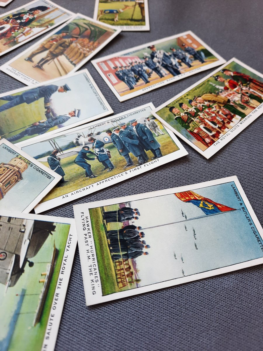 MONTHLY SPECIAL OFFER!!!

Lambert and Butler - Interesting Customs and Traditions of the Navy, Army and Air Force 1939

#Military #Collectibles #TradingCards #collector 

More Great Offers ⬇️
londoncigcard.co.uk/offers

Catalogue Price £70.00
Special Offer £55.00