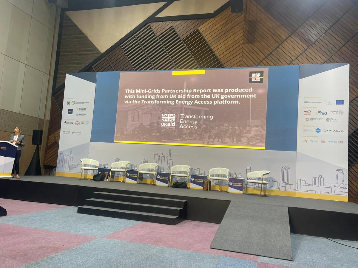 Today at <a href="/OGSolarForum/">OG Solar Forum&Expo</a> Irene Calvé Saborit from <a href="/SEforALLorg/">Sustainable Energy for All</a>  led a session on financing rural electrification as infrastructure, hosted by <a href="/AfricaMDA/">Africa Minigrid Developers Association</a> 

The panel explored integrating grid, #minigrids &amp; off-grid solutions as essential assets, and discussed the 2024 SOTM Report ✅