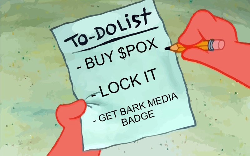 storman001's tweet photo. 🔽**How to Start your Thursday**🔽

- Drink Water (NOT TAP WATER)

- Go on a Run or Walk

- Get some GM GMs

-  Do the #POXDanceChallenge

- Follow @barkmediax @BarkMediAfrikaX @AS_Steinberg
@evasavagiou

Buy $POX 

CA: mpoxP5wyoR3eRW8L9bZjGPFtCsmX8WcqU5BHxFW1xkn https://t.co/mJqmuzJl3R