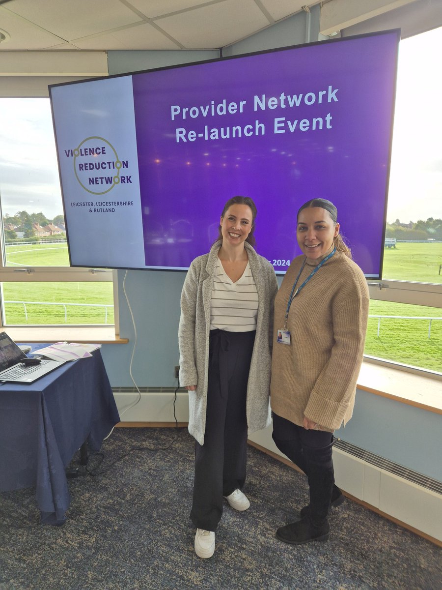 On World Mental Health Day, we are reconnecting with the <a href="/VR_Network/">Violence Reduction Network LLR</a> partnerships at Leicester Racecourse. 

Staff wellbeing is one of our priorities, and being able to get away from the office to network with other services always puts a smile on our faces!