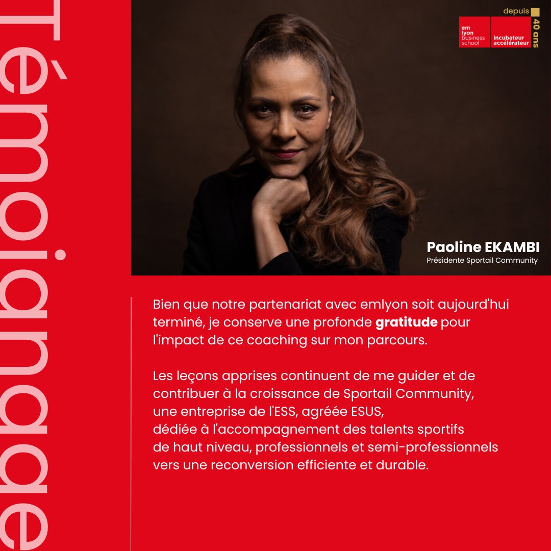 emlyon venture labs (@el_venturelabs) on Twitter photo Merci à <a href="/PaolineEKAMBI/">EKAMBI Paoline</a>, Présidente Co-fondatrice #SportailCommunity pour ce superbe témoignage 🙏
Vous souhaitez propulser votre #startup du secteur sportif ? Candidatez à notre programme Sport.Tech : accelerator.em-lyon.com/sportech/
📸 <a href="/mlopezvivanco/">Marie Lopez-Vivanco</a> Merci à <a href="/PaolineEKAMBI/">EKAMBI Paoline</a>, Présidente Co-fondatrice #SportailCommunity pour ce superbe témoignage 🙏
Vous souhaitez propulser votre #startup du secteur sportif ? Candidatez à notre programme Sport.Tech : accelerator.em-lyon.com/sportech/
📸 <a href="/mlopezvivanco/">Marie Lopez-Vivanco</a>
