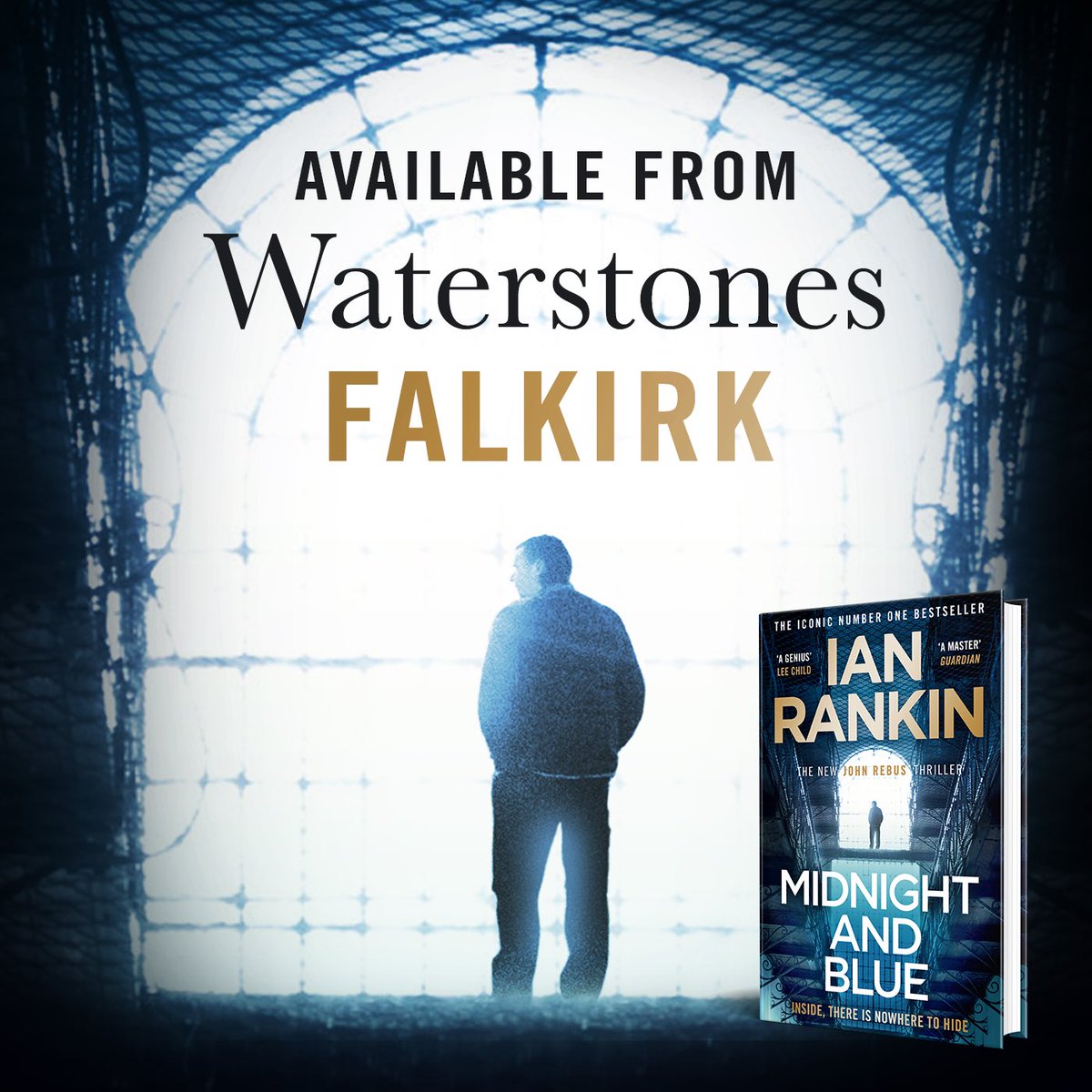 Happy Publication day to Sir Ian Rankin and his 25th instalment in the iconic bestselling Inspector Rebus series!! 

“Midnight and Blue” sees Rebus embroiled in a terrifying game of cat-and-mouse, as he is forced to join the crowd of Edinburgh’s deadliest criminals.