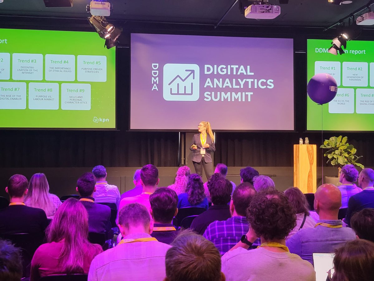 Brenda van den Berg (KPN) shares how KPN is using AI to boost their digital analytics strategy! 🚀 #DAS24