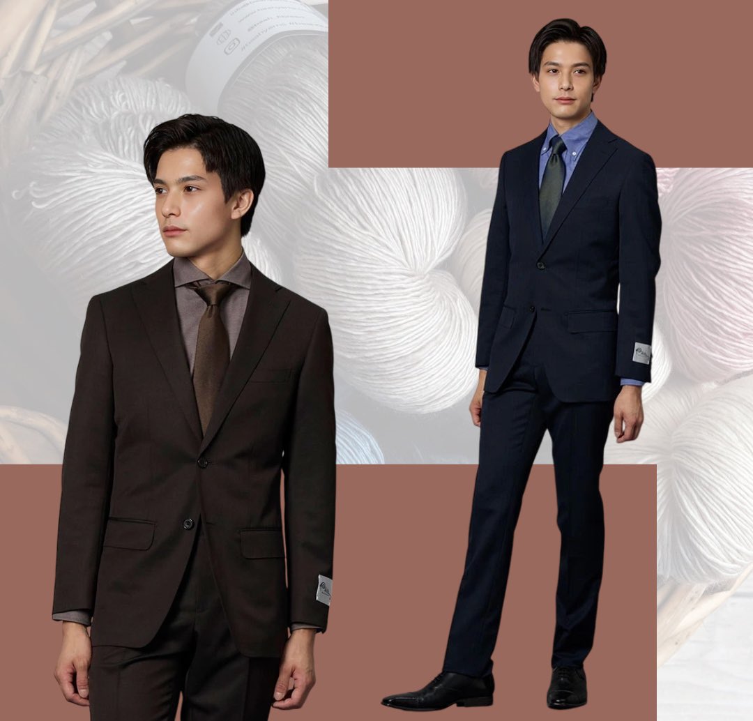 ウール混なのに洗えるスーツ『ウルティモ』 自然なストレッチがあり