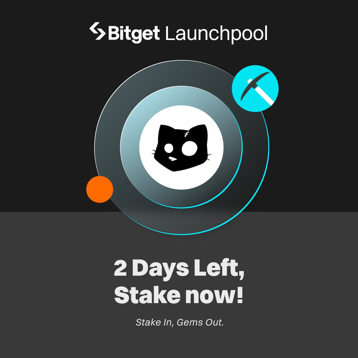 bitget's tweet image. 🚨 Reminder: Only 2 days left for the $CATS @Cats_telegram Launchpool! #CATSxBitgetLaunchpool

Current APRs: 
💎 $BGB pool: 51.7% 
💎 $USDT Newbie pool: 40.2% 

Don’t miss your chance to snag a share of 19,500,000,000 $CATS ➡️ bitget.com/events/launchp…