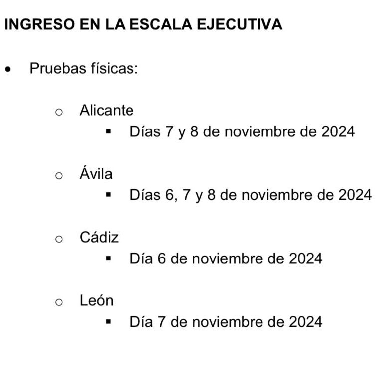 policia's tweet photo. ⚠️ATENCIÓN OPOSITORES PARA LA CONVOCATORIA DE 2024⚠️

Aquí tenéis el calendario y las sedes donde tendrán lugar las pruebas físicas para el ingreso a la Policía Nacional de las Escalas Básica y Ejecutiva

🍀SUERTE A TODOS

Todos los detalles aquí ⤵️

https://t.co/T1BDYL3q0a

#Oposición
#Oposiciones