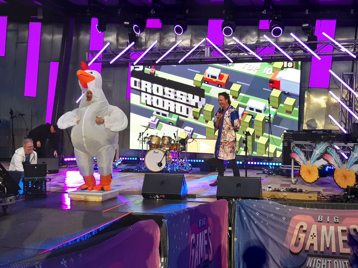 NickName (Bluesky at nickname183) (@nquest63) on Twitter photo Happy 10 Years of <a href="/CrossyRoad/">Crossy Road</a> <a href="/HipsterWhaleDev/">Hipster Whale</a>. Was really cool seeing a live version done for #BigGamesNightOut #MIGW Happy 10 Years of <a href="/CrossyRoad/">Crossy Road</a> <a href="/HipsterWhaleDev/">Hipster Whale</a>. Was really cool seeing a live version done for #BigGamesNightOut #MIGW