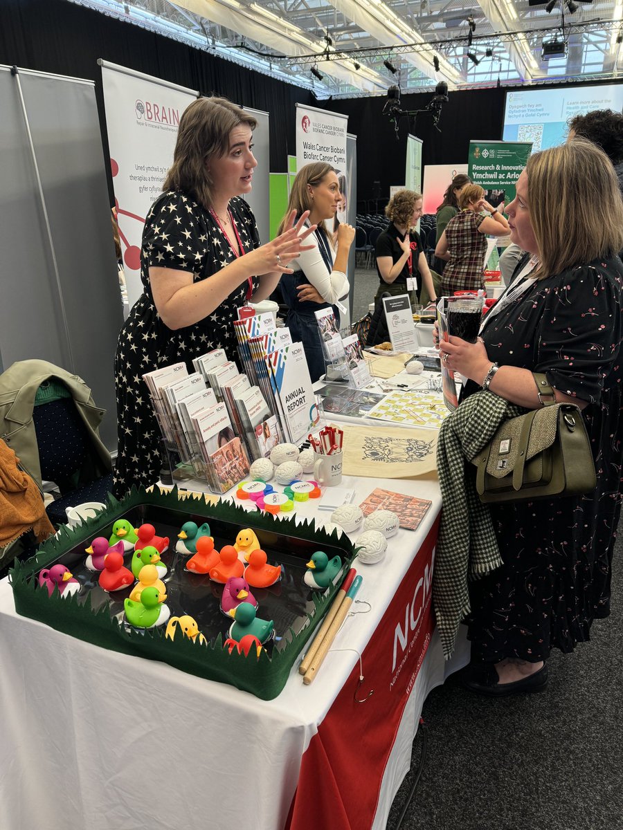 It’s the <a href="/ResearchWales/">Health and Care Research Wales</a> annual conference and we’ve already spoken to so many attendees who are passionate about research. (We’re also excited to be debuting our new hook a duck game! 🦆) #researchwales24