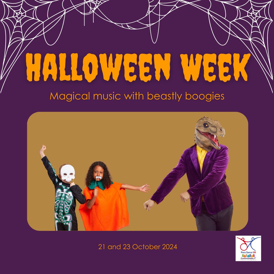 Are you Halloween-ready?
The last week of classes before half-term (on 21 and 23 October) will be Halloween-themed! Wear your most outrageous outfits 🦇 and we'll do our best monster moves to spooky songs! Everyone is welcome.

Book now: buff.ly/3JwmaG9