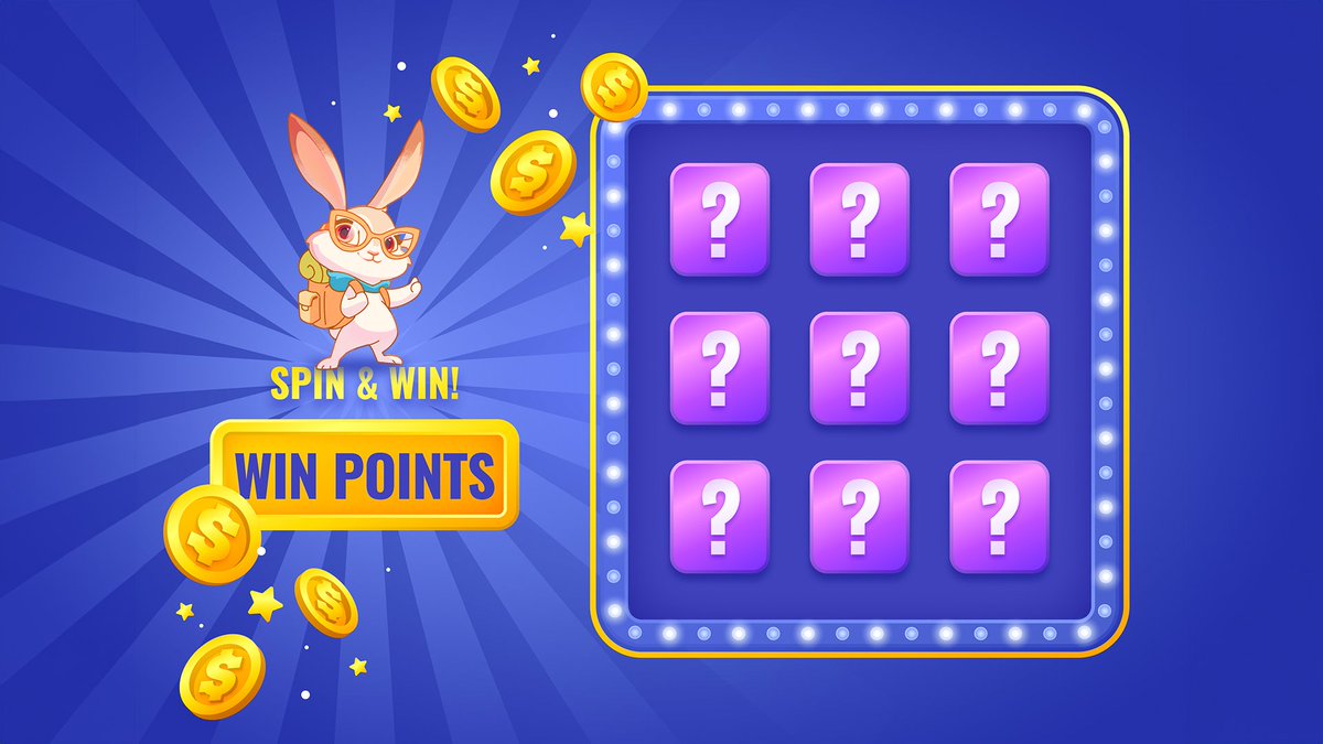 RabbitLuckAI's tweet image. 🎡✨ Spin it to win it! ✨🎡

Feeling lucky today? The big wheel of Rabbit Luck is waiting for YOU! 🎁💫

😉How many spins can you score today? Give it a shot and let the wheel decide your fortune! 🍀🎉

#RabbitLuck #SpinToWin #TON #BigPrizes