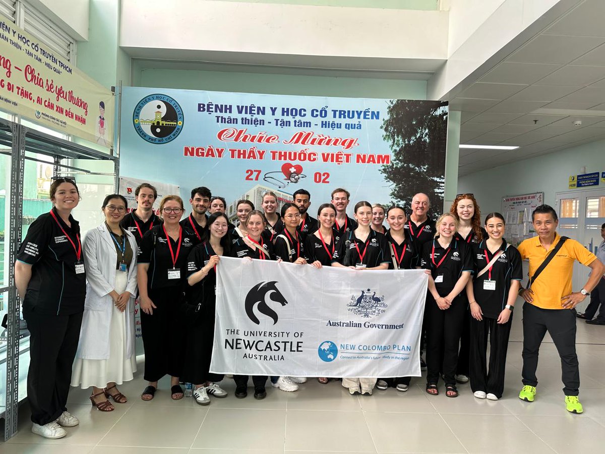 Last stop on our <a href="/Uni_Newcastle/">University of Newcastle</a> MRS Study tour of Vietnam- The traditional medicine hospital in Ho Chi Minh City. Blending tradional and Western medicine for personalised patient care.<a href="/UONHealthScien1/">@UON_HealthSciences</a> <a href="/NewColomboPlan/">New Colombo Plan</a>
