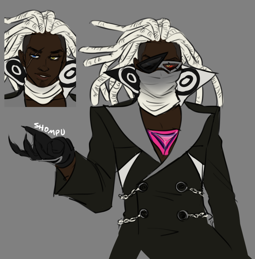 tankoushoku's tweet photo. i became nostalgic so 6 years later i revisit my infinite + gadget (and the other two avatars) gijinkas on a whim https://t.co/DUVpAbFmon