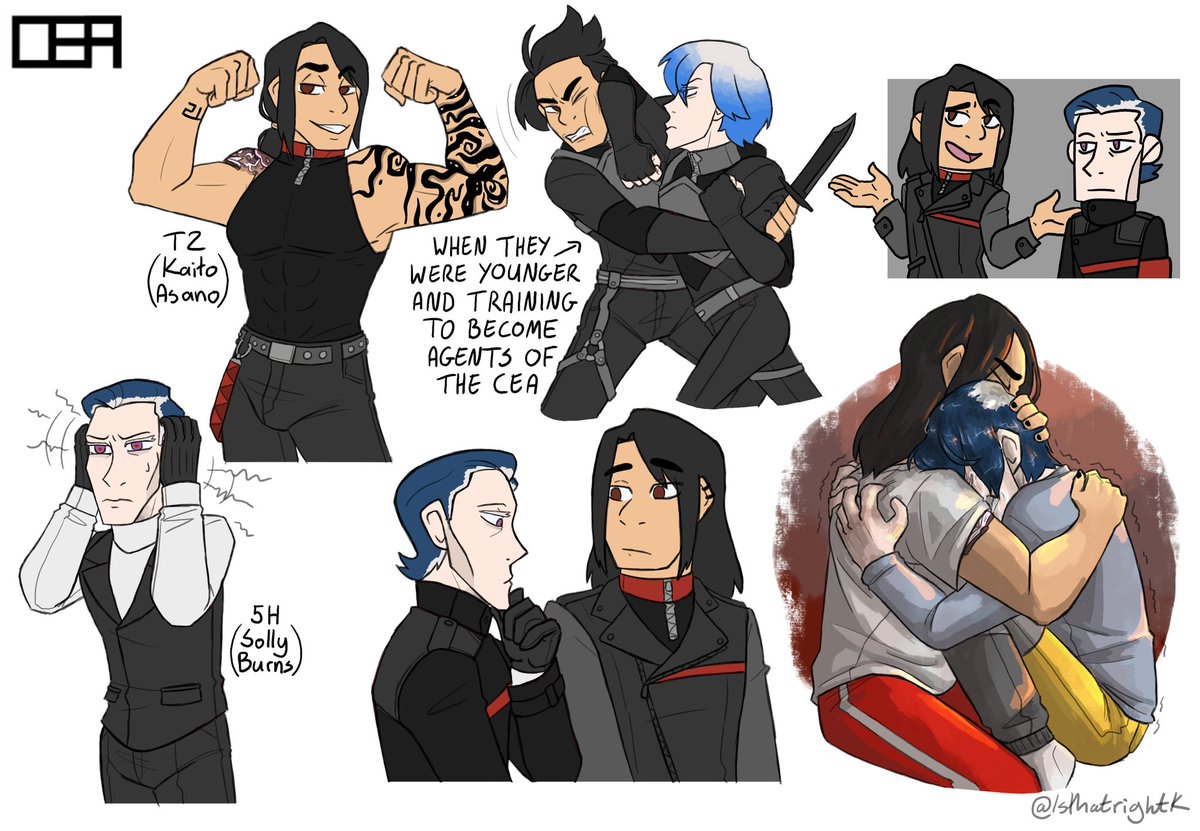 IsthatrightK's tweet photo. Eeph! I draw T2 and 5H, did some work on them too.
#drawing #art #digitalart #oc #originalcharacter #bl https://t.co/ESqMH0b4Ln