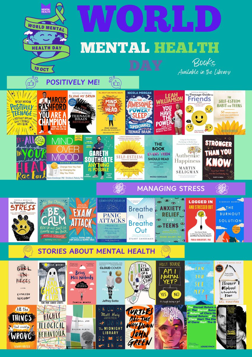 FettesLibrary (@fetteslibrary) on Twitter photo Highlighting some of our library resources for World Mental Health Day to support students and staff with their wellbeing 😊 <a href="/Fettes_College/">Fettes College & Fettes Prep</a> #WorldMentalHealthDay2024 Highlighting some of our library resources for World Mental Health Day to support students and staff with their wellbeing 😊 <a href="/Fettes_College/">Fettes College & Fettes Prep</a> #WorldMentalHealthDay2024
