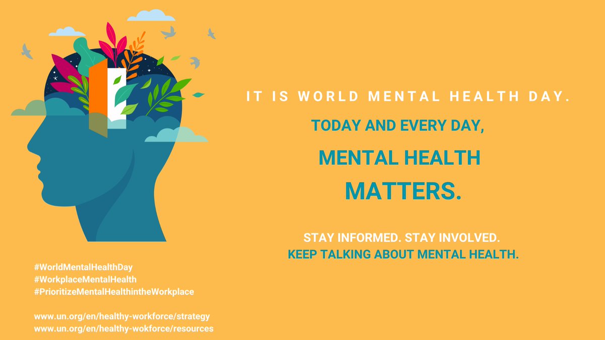 🌍 This #WorldMentalHealthDay, let’s prioritise #MentalHealth in every workplace. A healthy workplace isn’t just about productivity—it’s about well-being too. #SuicidePrevention can create safer, more supportive spaces. Learn more: livingworks.co.uk/who-we-train/w….