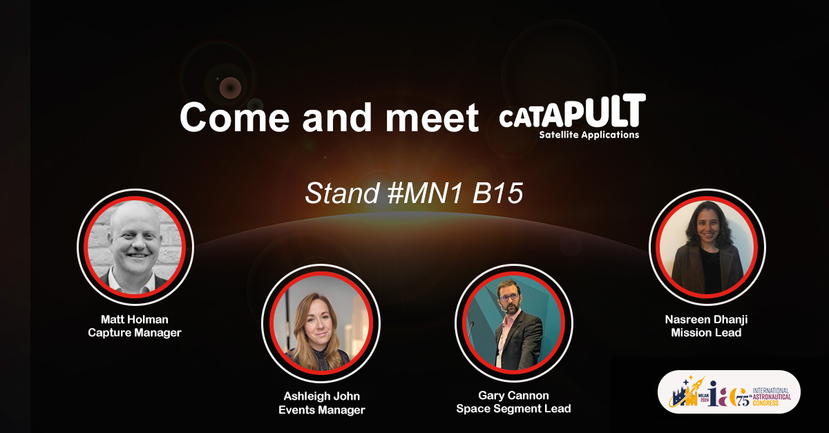 SatAppsCatapult's tweet image. We can't wait to meet you at IAC next week in Milan! 🚀

Check out who will be attending below, and reach out if you want to arrange a meeting at events@sa.catapult.org.uk

Otherwise, you can always come and meet the team at our stand - we will be at Stand #MN1 B15 all week!