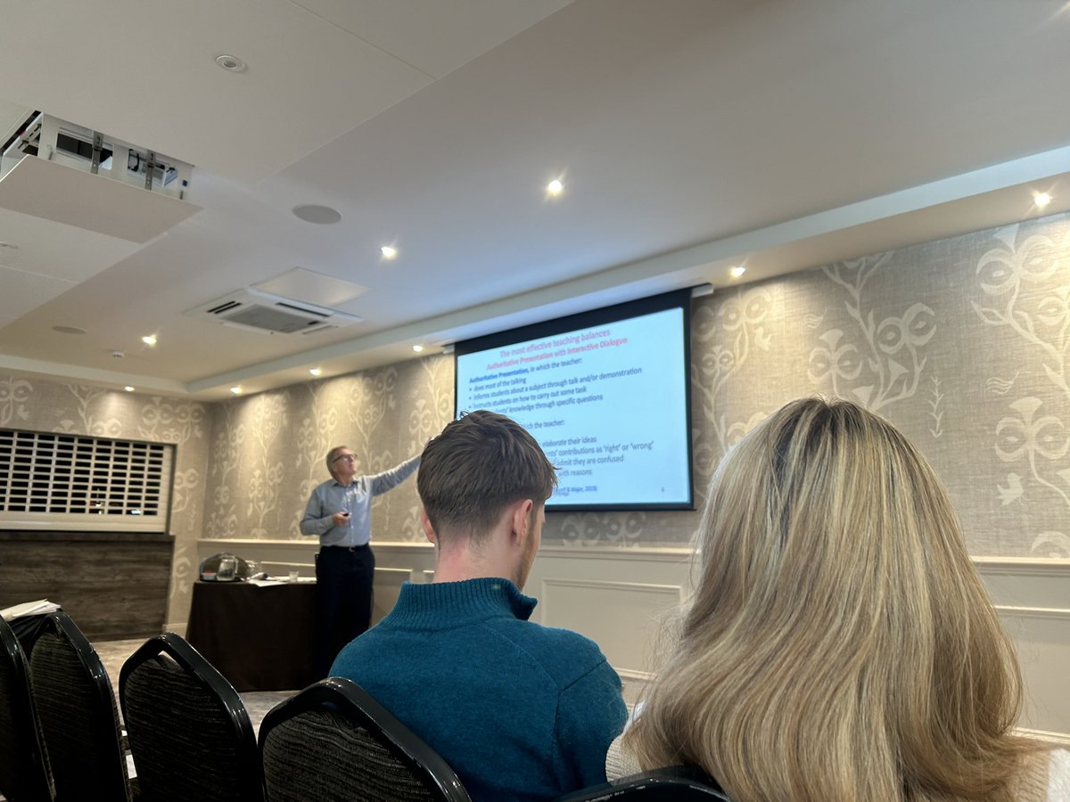 Listening to Professor Neil Mercer at the <a href="/MCRSchools/">MCR Schools Alliance</a> ‘Getting Manchester Talking’ conference talk about how the best teachers incorporate oracy education.