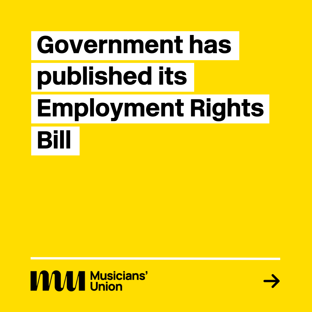 WeAreTheMU's tweet photo. Government has published its Employment Rights Bill!

We are delighted to see proposals to strengthen employment rights and security at work for all workers, including the self-employed

🧵👇 https://t.co/1KEAO6w0Vz