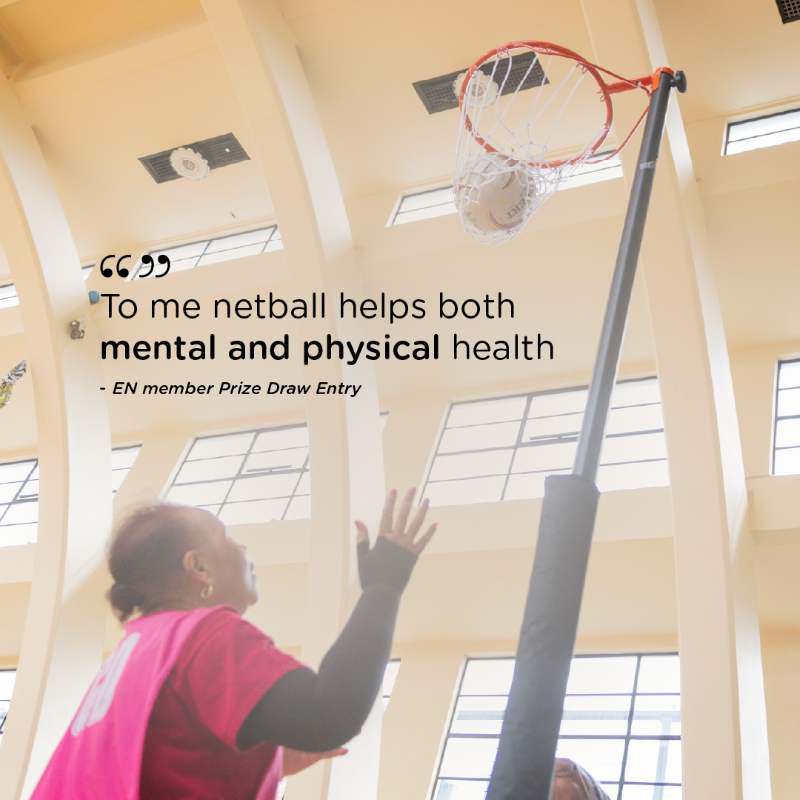 EnglandNetball's tweet photo. More than a sport 🏐 

Today we are marking World Mental Health Day 2024 ❤️

Some of our Netball Family shared recently with us how netball impacts them 👇

#WMHD2024 #WorldMentalHealthDay https://t.co/rzEjrNDdFo