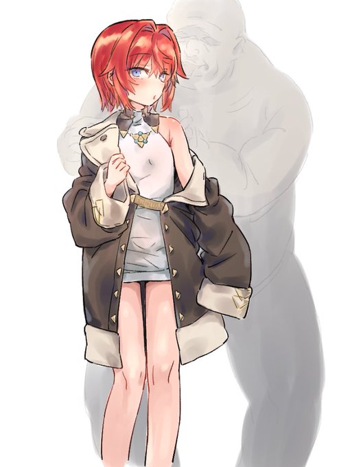 キサキ配信のサムネ見て、魅惑の極薄上半身にハァハァされるのはお前もやで と思ったらくがき 