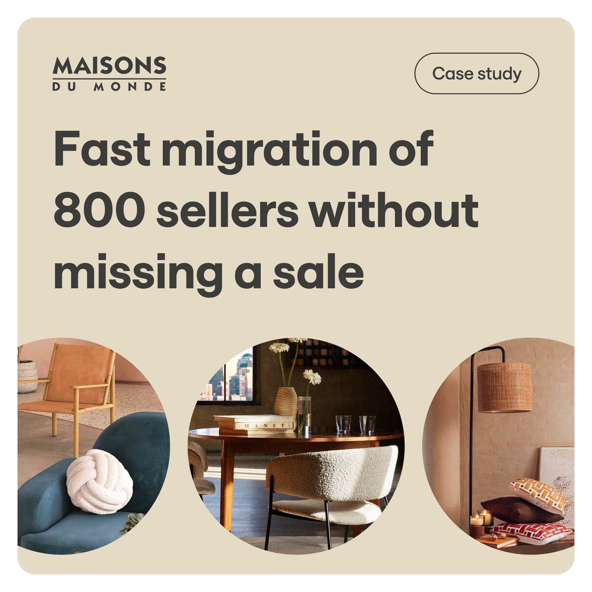 📈 Discover how our modular, customisable payments infrastructure is helping Maisons Du Monde meet the needs of its 7 million customers and 800 sellers to unlock growth both ‘at home’ and around the world.

👉 eu1.hubs.ly/H0cYwXP0

#Payments #Ecommerce #Marketplace