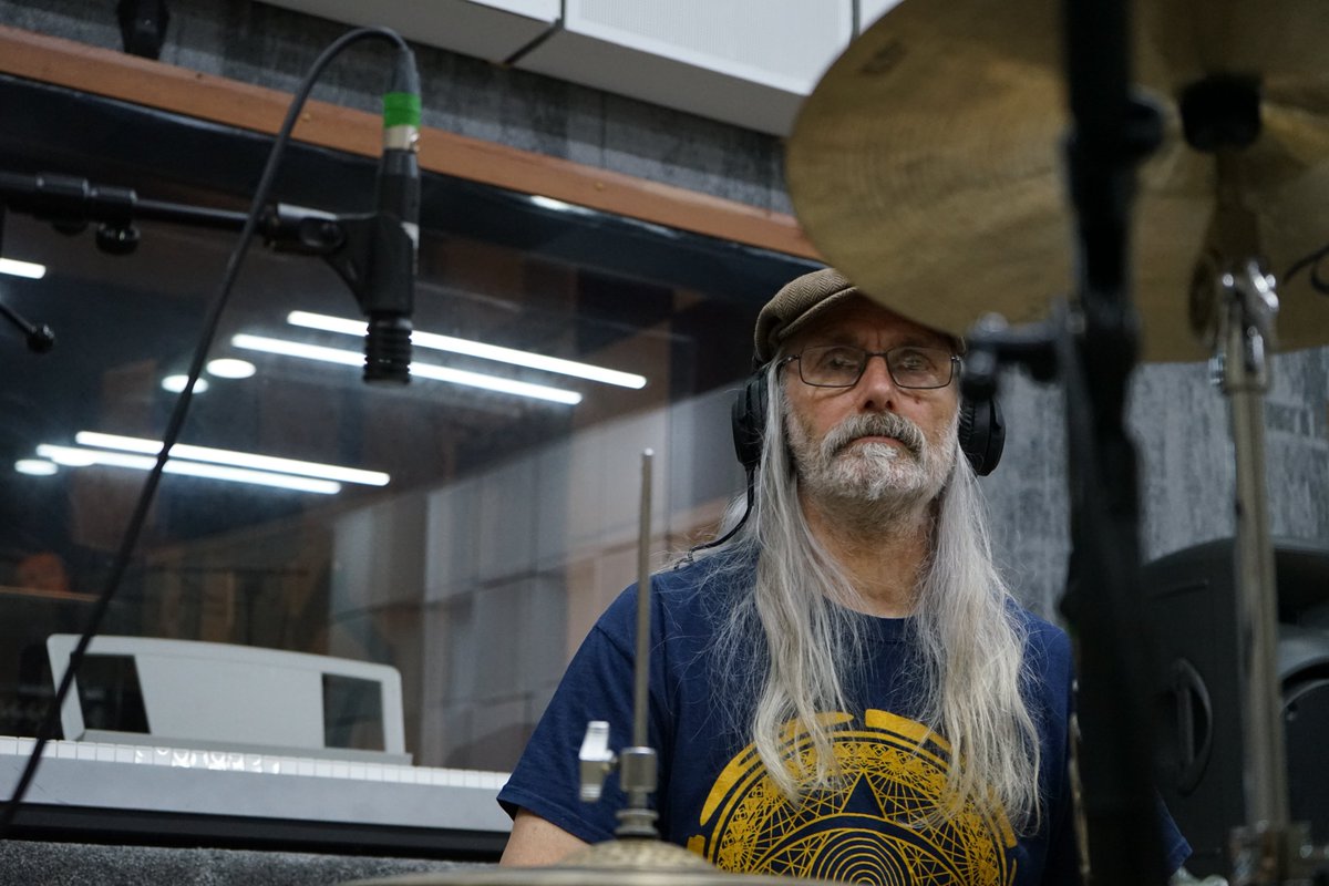 Dave is putting the hard work in preparation for our future shows! 🥁

Who is looking to seeing us live again?🎶

Check out our latest single 🎸now:youtube.com/watch?v=cA-ry9…

Remember to subscribe and leave a like!👍 

#drummer #rocknroll #drums #music