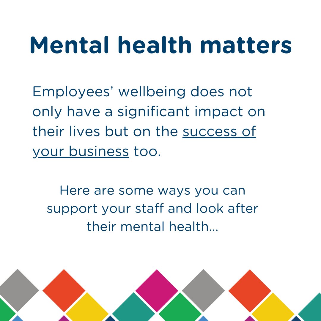 CastleEmploy's tweet image. World Mental Health Day 💚

Here are just some ideas on how you can support your employees' mental health and well-being in the workplace. What other ideas/tips do people have? Please share. 

 #worldmentalhealthday #employeewellbeing #lovewhatyoudo #mentalhealthmatters