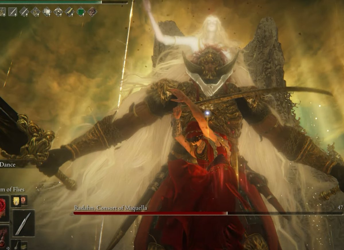 mmo_pixel's tweet image. Unleash devastation with the Hand of Malenia in Elden Ring DLC Patch 1.14! Master the art of the Waterfowl Dance for unstoppable power. 💥 #EldenRing #OPBuild
mmopixel.com/news/elden-rin…