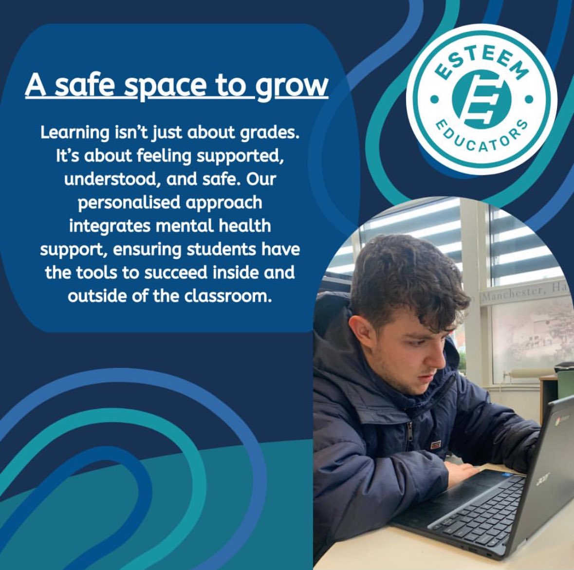 esteemeducators's tweet photo. Mental health is as important as physical health💡 

We’re committed to breaking the stigma and giving students the tools to manage their emotional well-being.

🔹Safe spaces, strong minds. 
#WMHD #WMHD2024
#EsteemEducators #AlternativeProvision #MentorsThatCare #Education https://t.co/LeYUs3u34Q
