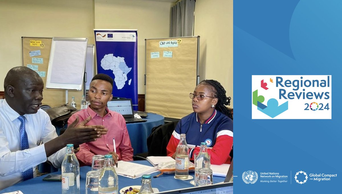 FreedomCollaborative (@freedomcollab) on Twitter photo Collaborative efforts by the <a href="/EHAATNetwork/">East and Horn of Africa (EHAAT) Network</a> have led to the development of impactful recommendations for the Africa Regional Review of the Global Compact for Migration, currently taking place in Addis Ababa with <a href="/UNMigNetwork/">United Nations Network on Migration</a> Read more in our newsletter: bit.ly/4ezCWST Collaborative efforts by the <a href="/EHAATNetwork/">East and Horn of Africa (EHAAT) Network</a> have led to the development of impactful recommendations for the Africa Regional Review of the Global Compact for Migration, currently taking place in Addis Ababa with <a href="/UNMigNetwork/">United Nations Network on Migration</a> Read more in our newsletter: bit.ly/4ezCWST