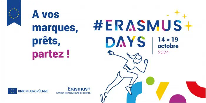🇪🇺 Erasmus Day au lycée Condorcet ! 🇪🇺  Lundi 14 octobre les étudiants de 1ère année des BTS SAM et GPME auront l'opportunité de participer aux erasmus days : opportunités de stage Erasmus, partage d'expériences, jeux sur l'Europe... #erasmusdays #erasmusplus <a href="/ErasmusplusFR/">Agence Erasmus+ France / Education Formation</a>
