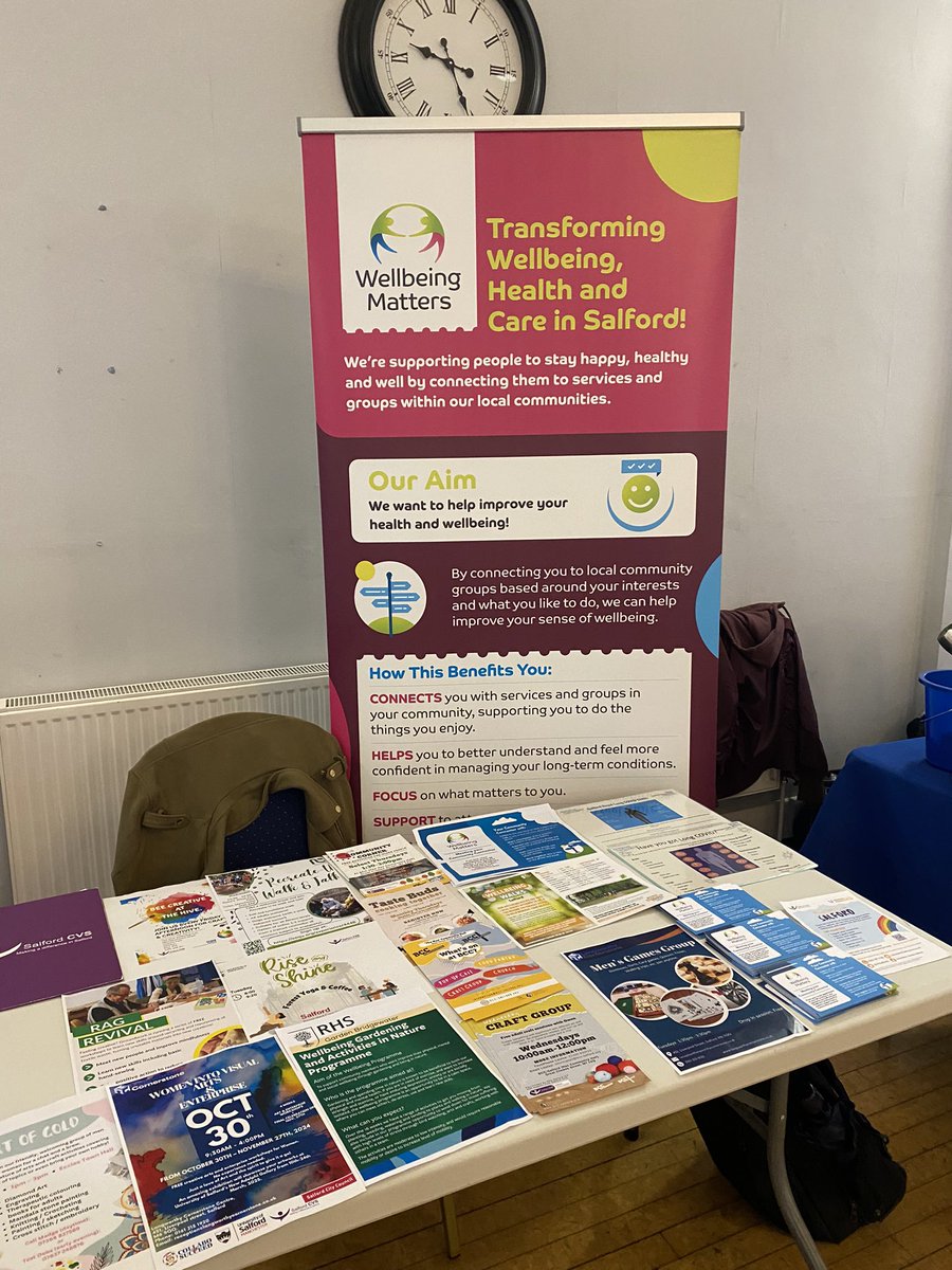On this #WMHD2024 we are over at the <a href="/LWinSalford/">LWinSalford</a> partnership event focusing on staff Mental Health introduced by the wonderful Michelle <a href="/STARTinspminds/">START</a> with an emotive poem encouraging us all to pause today 🌏
