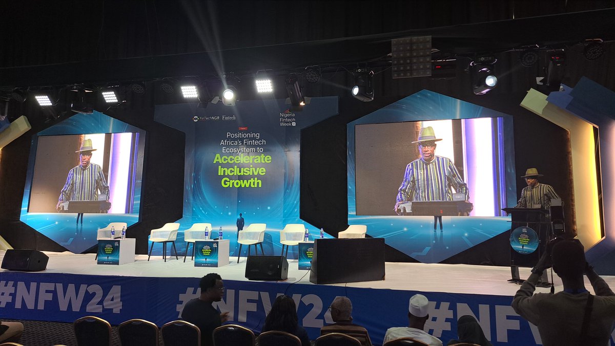 webtvnigeria's tweet photo. Happening Now!
The 2024 @fintechweekng Day 3 themed “Positioning Africa’s Fintech Ecosystem to Accelerate Inclusive Growth”.
Join the session live via
YouTube: https://t.co/psZSFQCIM6
#NFW24
#NigeriaFintechWeek
#TechEvent
#InclusiveGrowth
#FintechEcosystem
#NigeriaFintechWeek2024