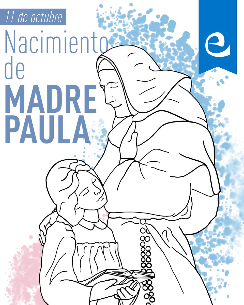 EscolapiasSoria's tweet photo. Hoy conmemoramos el nacimiento en 1799 de Santa Paula Montal en Arenys de Mar (Barcelona).
#MadrePaula #NacimientoMadrePaula #PaulaMontal #NacimientoPaulaMontal https://t.co/um2xbJjzZA