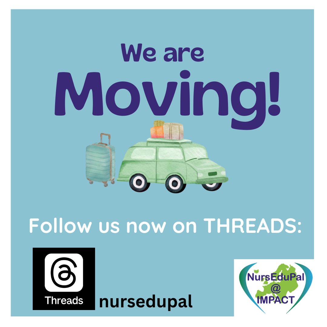 Continue to follow us on Threads!
threads.net/@NursEduPal