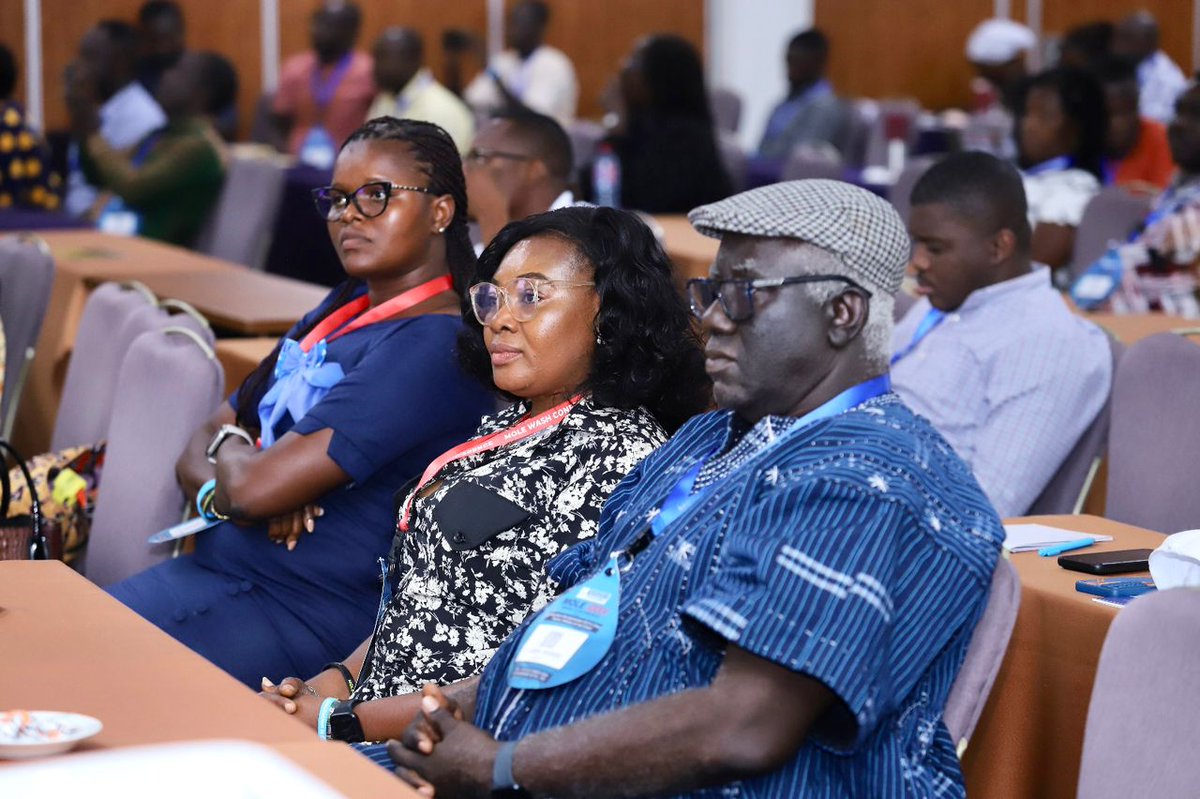 ernie_kepps's tweet photo. Dr. Yahaya Yakubu @yahaya2525 shared insights at #MoleWASH2024 on tackling waste management challenges in Accra, emphasizing government efforts like the National Solid Waste Management Strategy. 

#ZoomlionGhana #coniwas #JospongHeroJourney https://t.co/YfjTtptzAP