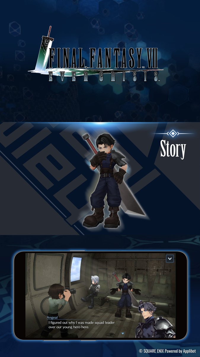 FFVII_EC_EN's tweet photo. Introducing Angeal Hewley!

A member of SOLDIER. Earnest and hardworking, he never hesitates to lend others a hand. Despite being a SOLDIER: Second Class, he was appointed team leader over the First Class Sephiroth.

#FF7EC #FF7EverCrisis #FF7 https://t.co/u3iCdTl08F